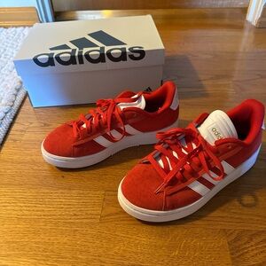 Adidas grand court alpha red